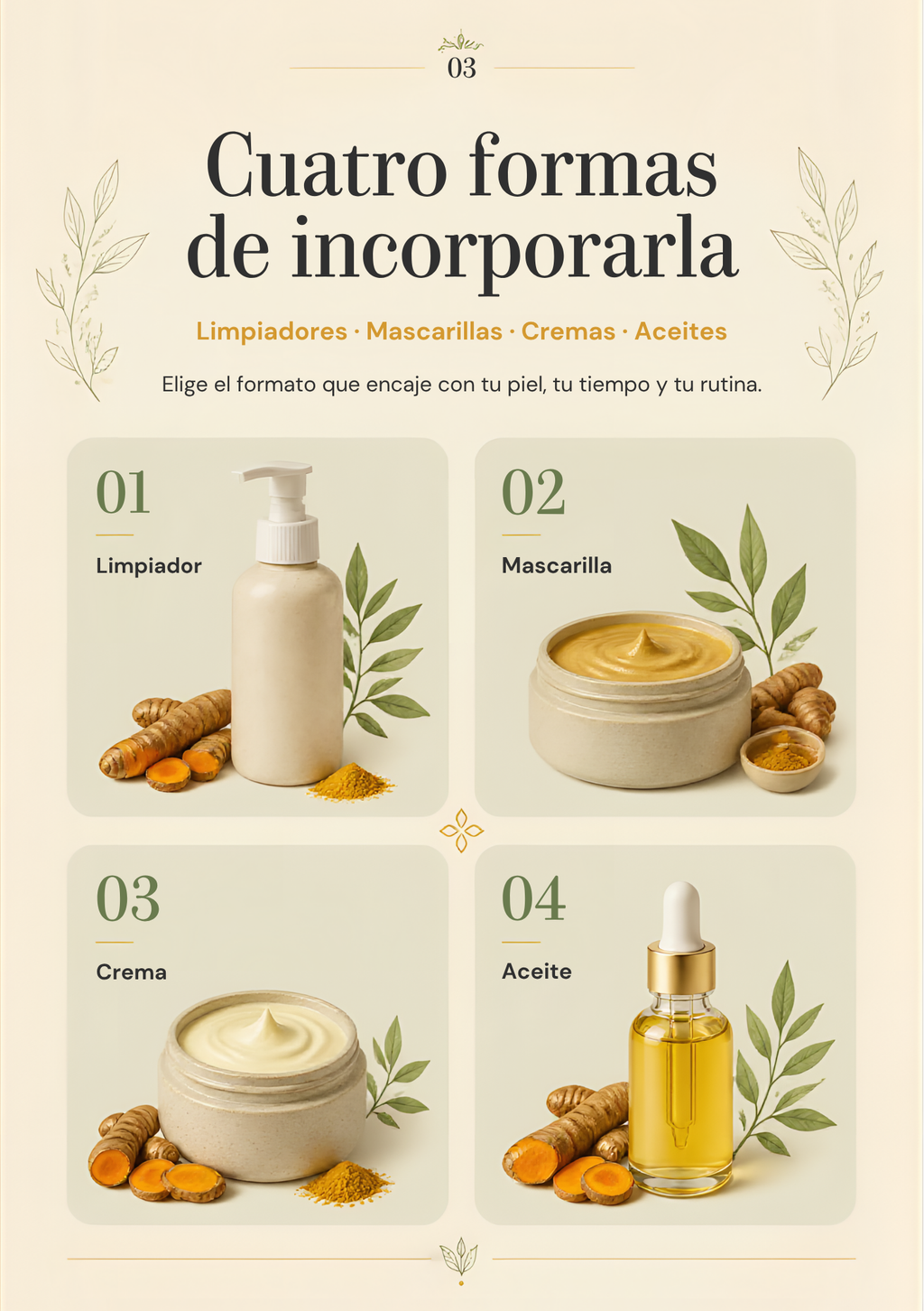 Beneficios de la cúrcuma