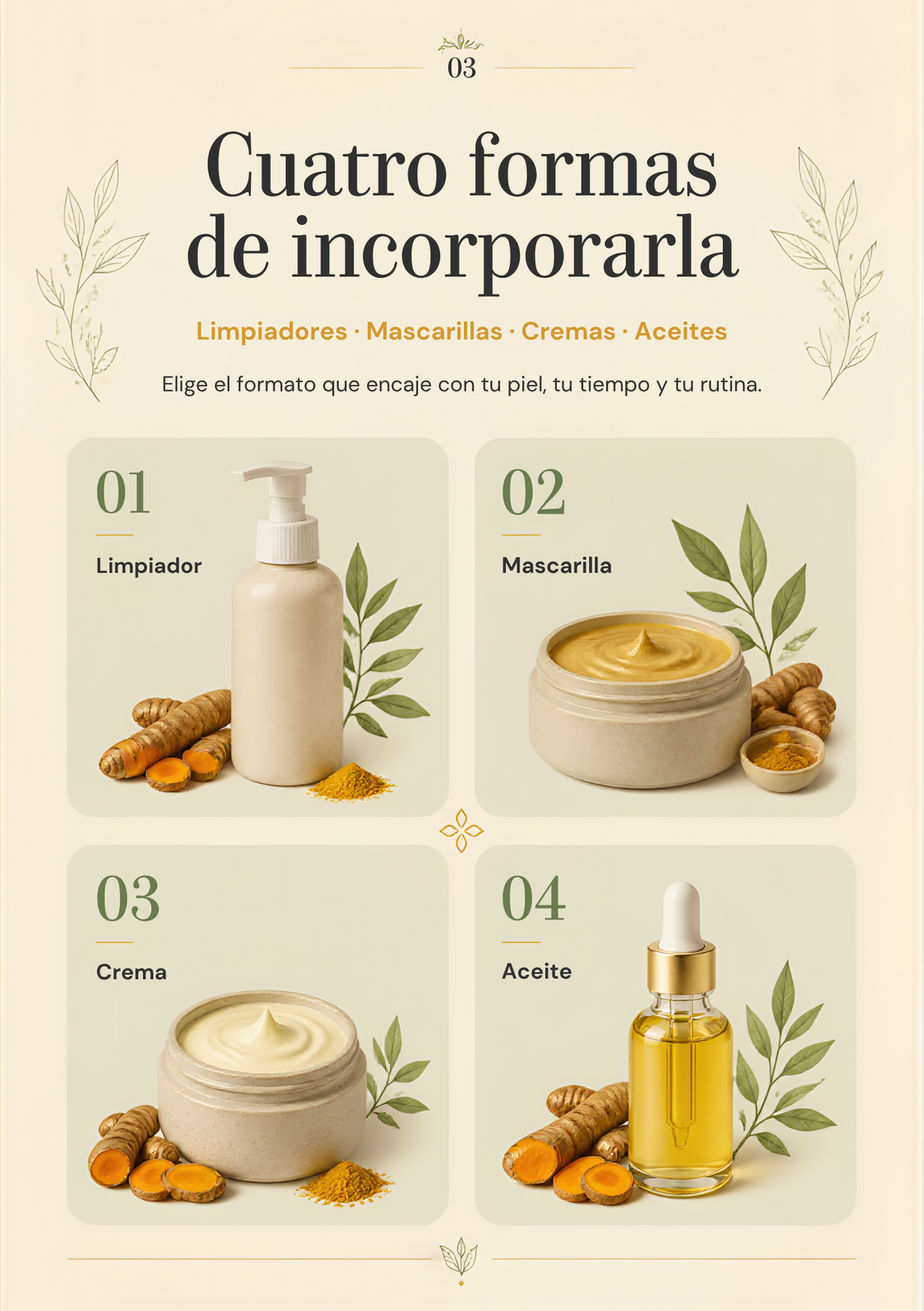Beneficios de la cúrcuma