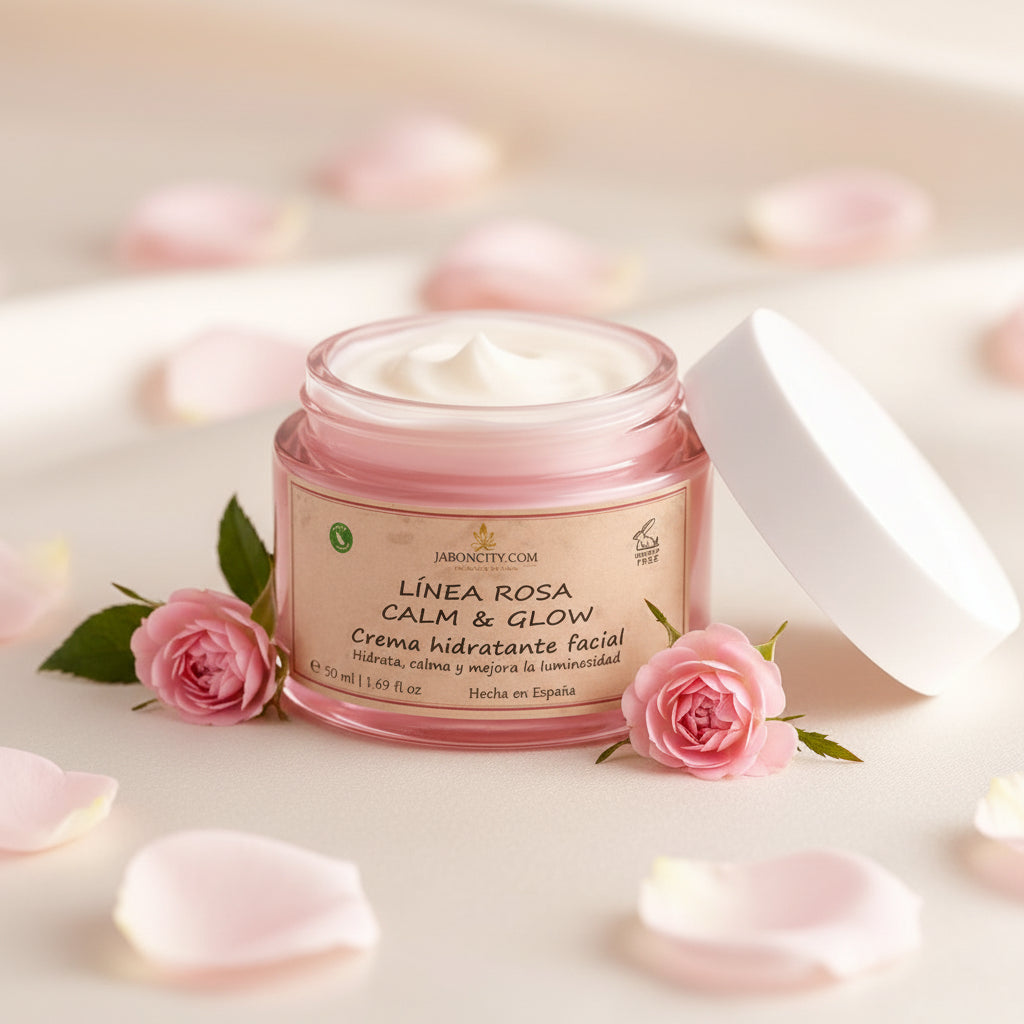 Crema facial calm and glow